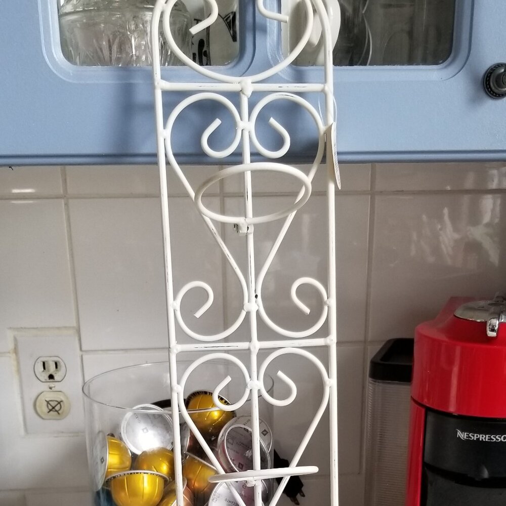 $5/$25  metal plant holder/candle holder